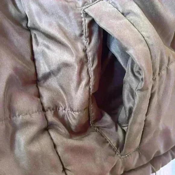 Faded Glory Hooded Camouflage  Boys Jacket Brown Trim Size S/CH (6-7) - Picture 8 of 14